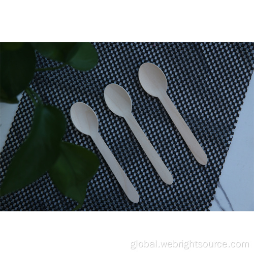 Wood Coffee Sticker Disposable Wood Spoon For Hot Sale Manufactory